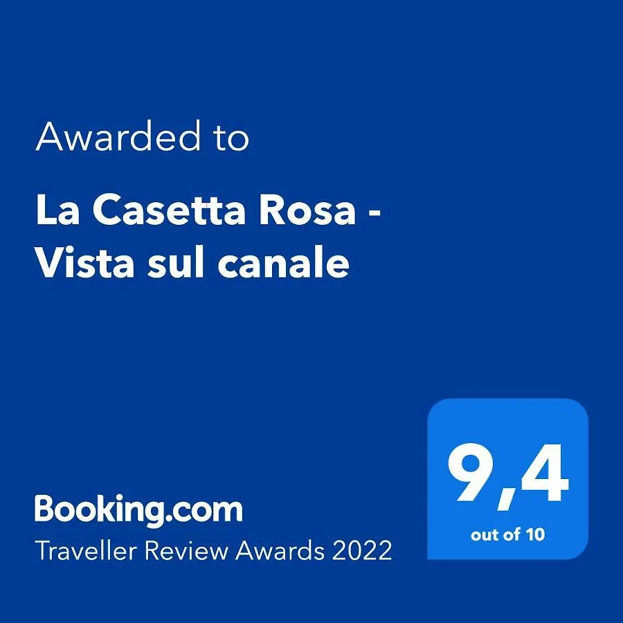 La Casetta Rosa - Vista Sul Canale Velence Apartman